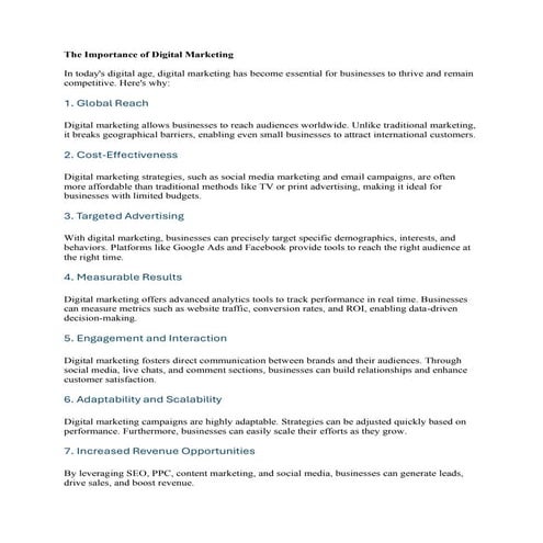 The Importance and Benefits of Digital Marketing .pdf