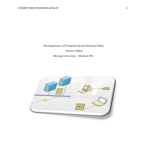 The Importance Of Computer System Backup Today