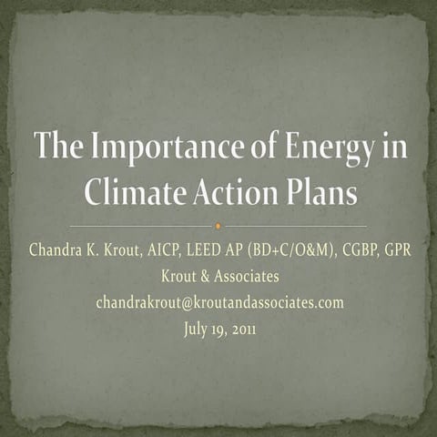 Land Use Planning Approaches to Climate Change | PDF
