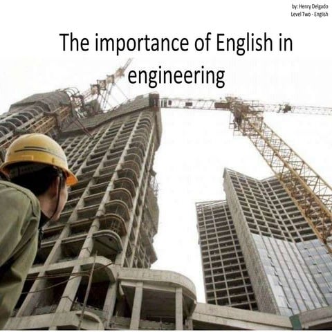 The importance of english in engineering