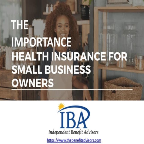 The importance of health insurance for small business owners
