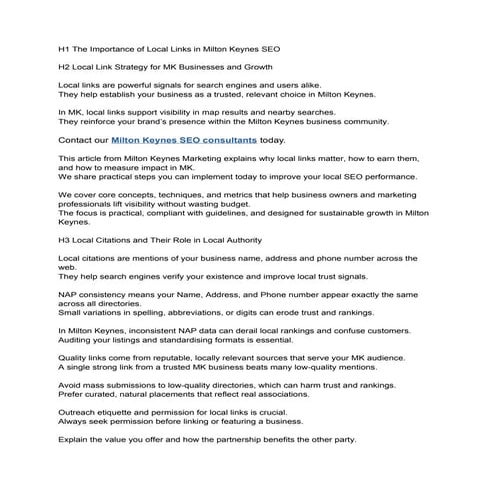 Are You Making These Top 10 Local SEO Mistakes as a Milton Keynes Business?