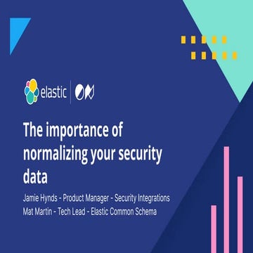 The importance of normalizing your security data to ECS