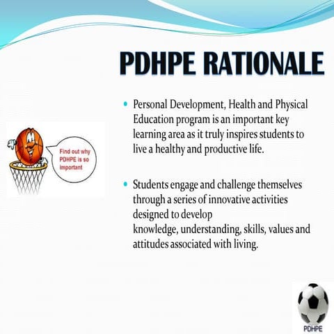 The importance of pdhpe