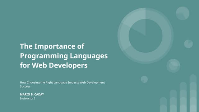 The Importance of Programming Languages for Web Developers.pptx
