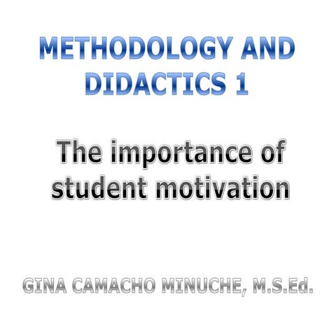 UTPL The importance of student motivation