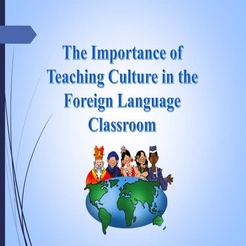 The importance of teaching language in the classroom