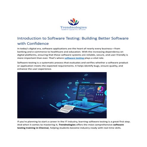Introduction to Software Testing: Building Better Software with Confidence