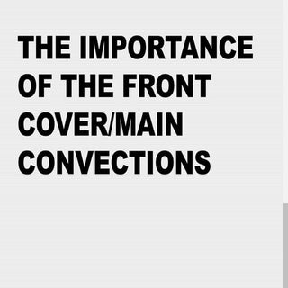 The importance of the front cover