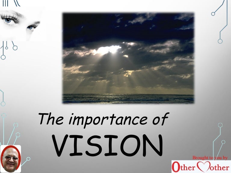 The importance of vision