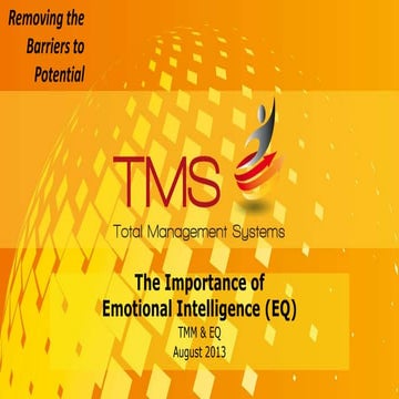 The importantance of emotional intelligence