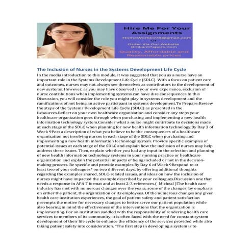 Purpose Of Assignment According To The American Association Of Colleges 