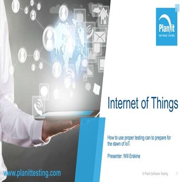 The Increasing Role of Testing in the Internet of Things (NZ Tech Day - Prese...
