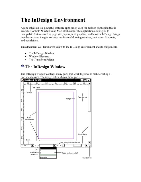 The InDesign Tutorials | PDF