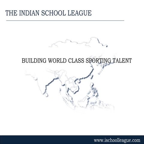 The Indian School League - Presentation