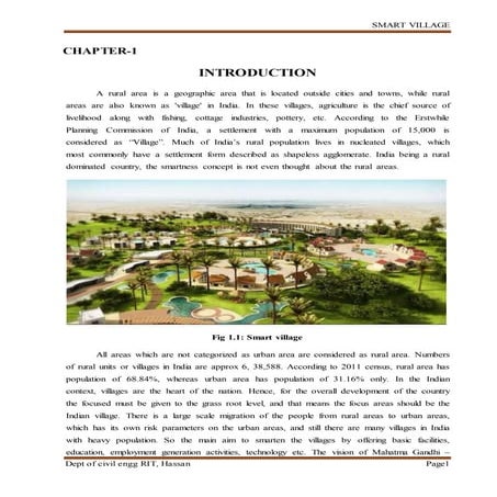 smart village report