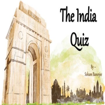 The India Quiz 2019