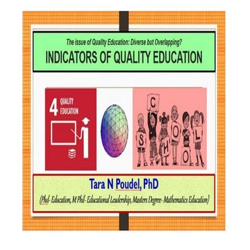 The Indicators of Quality Education 