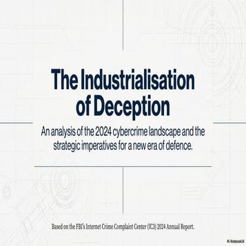 The Industrialisation of Deception: An Analysis of the 2024 Cybercrime ...