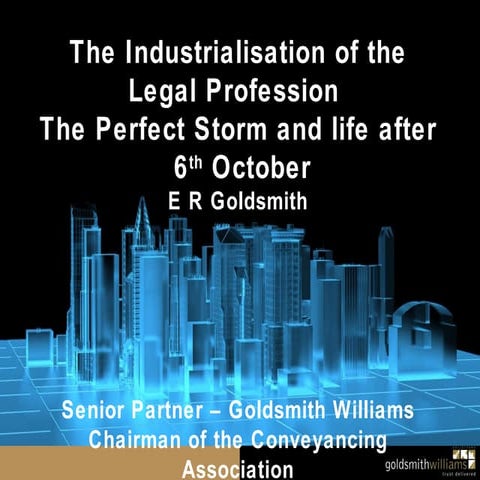 Eddie Goldsmith - Moving With the Times 2011