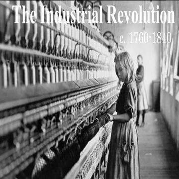 WH1112 The industrial revolution