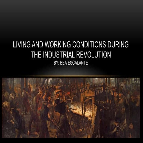 The consequences of the Industrial Revolution