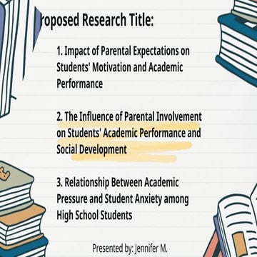The Influence of Parental Involvement on Students' Academic Performance ...