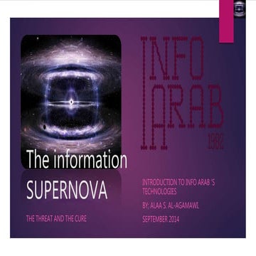 The information supernova