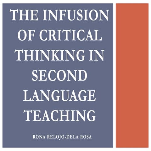 The infusion of critical thinking in second language teaching