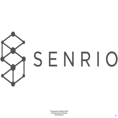 The Insecurity of Industrial Things