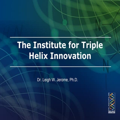 The Institute For Triple Helix Innovation