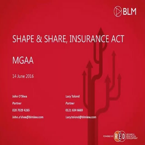 What does the target operating model mean to the MGAA? February 2016 | PDF