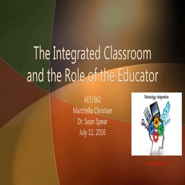The integrated classroom and the role of the educator