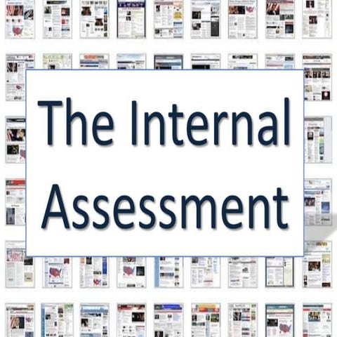 The IB Economics Internal Assessment - Mr Woods - www.timwoods.org
