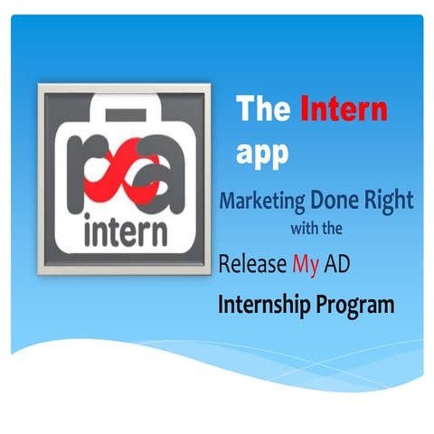 The intern app | PPTX