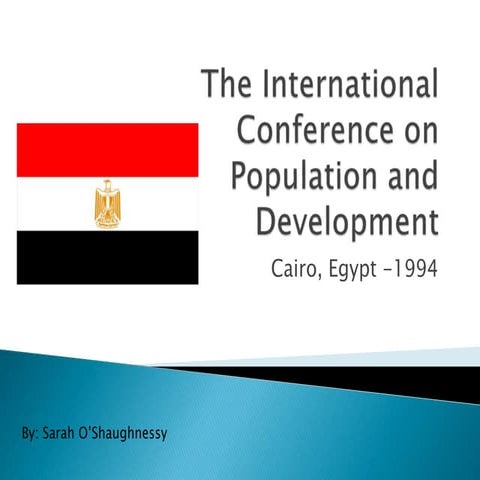 The ICPD: Women's Roles and Reproductive Rights