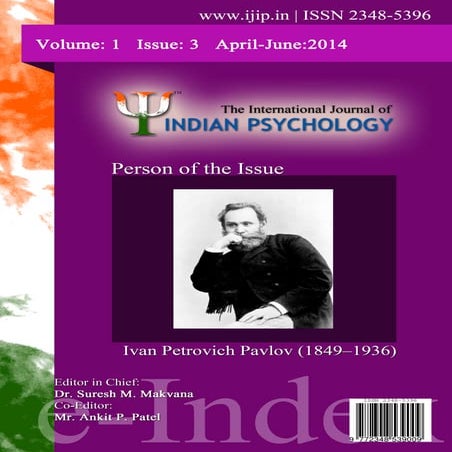 The international journal of indian psychology- volume 1-issue-3 | PDF