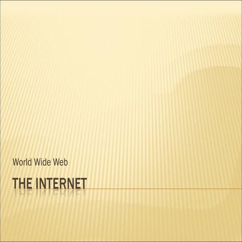The Internet (Getting Started)