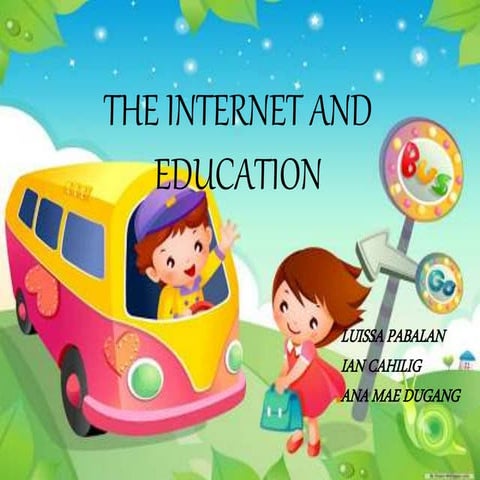 The internet and education