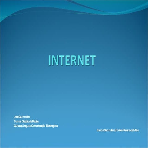 Mass Media - Internet