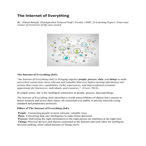 The Internet of Everything