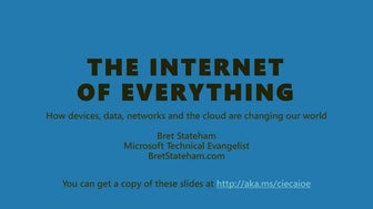 The internet of everything