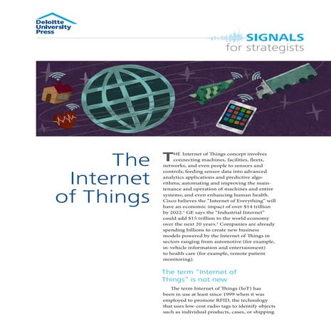 The Internet of Things
