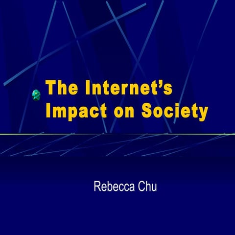 The Internet’s Impact On Society
