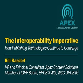 The Interoperability Imperative