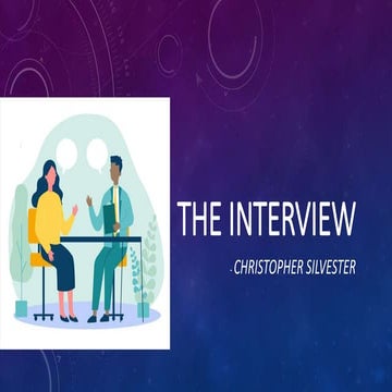 THE INTERVIEW.pptx