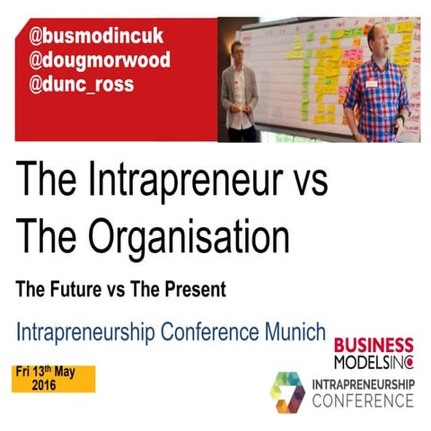 The Intrapreneur vs the Organisation