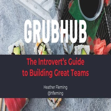 The Introvert's Guide to Building Great Teams