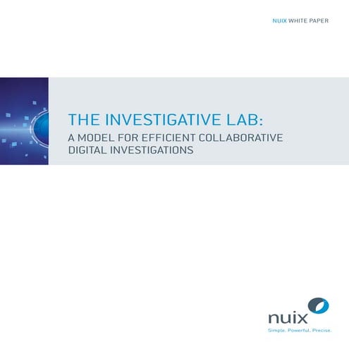 The Investigative Lab - Nuix
