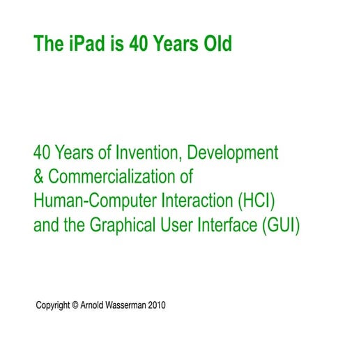 The iPad is 40 years old copy